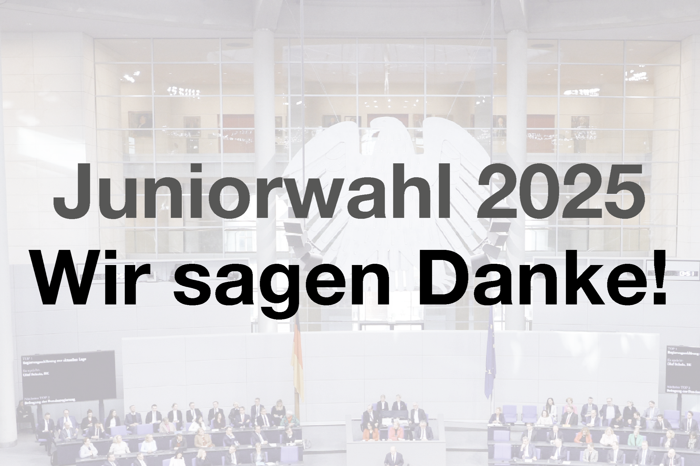 Erfolgreicher Abschluss der Juniorwahl zur Bundestagswahl 2025: Über 2 Millionen Schülerinnen und Schüler haben an der Wahl teilgenommen!